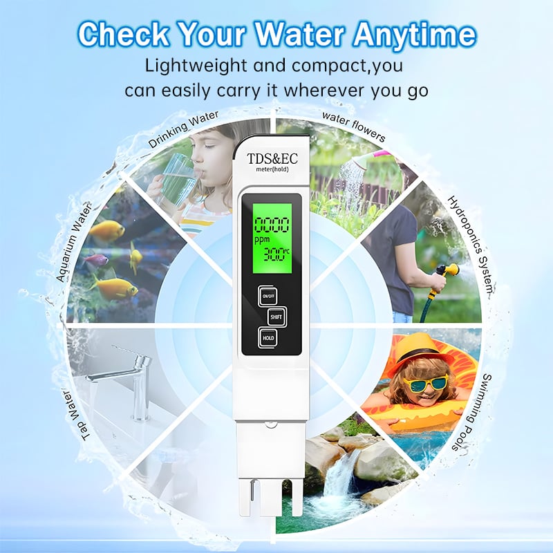 Limited-time discount🔥🔥2026 All-New 4 in 1 Digital Water Tester