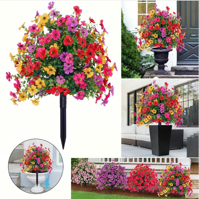 Last Day Promotion! 🔥Outdoor/Indoor UV Resistant & Waterproof Artificial Flower Decor 💐