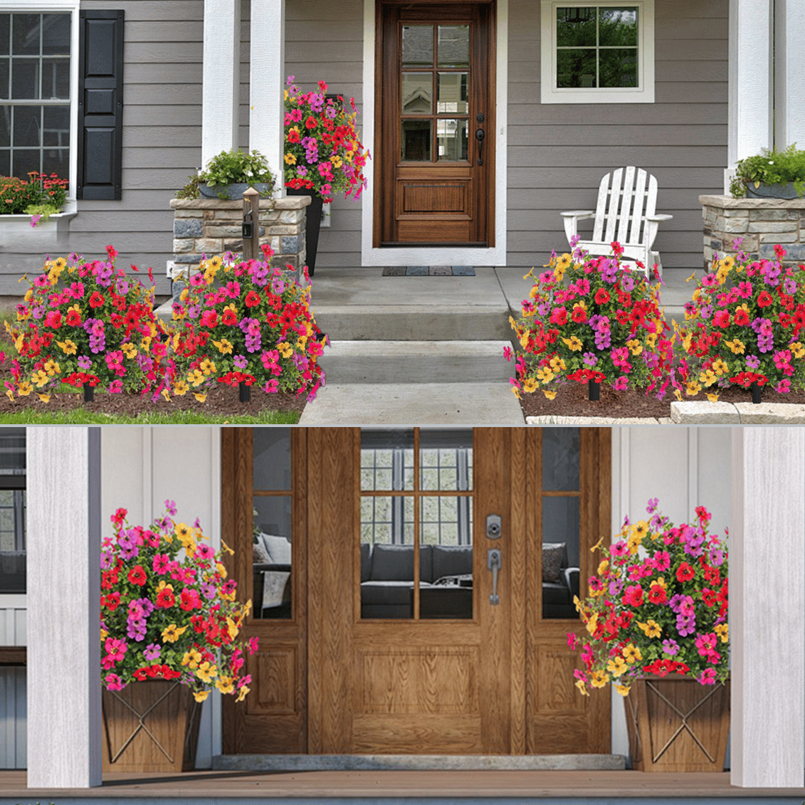 Last Day Promotion! 🔥Outdoor/Indoor UV Resistant & Waterproof Artificial Flower Decor 💐