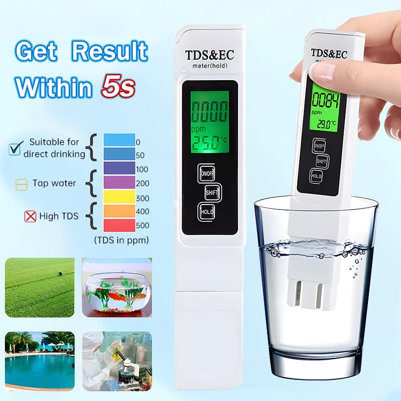 Limited-time discount🔥🔥2026 All-New 4 in 1 Digital Water Tester
