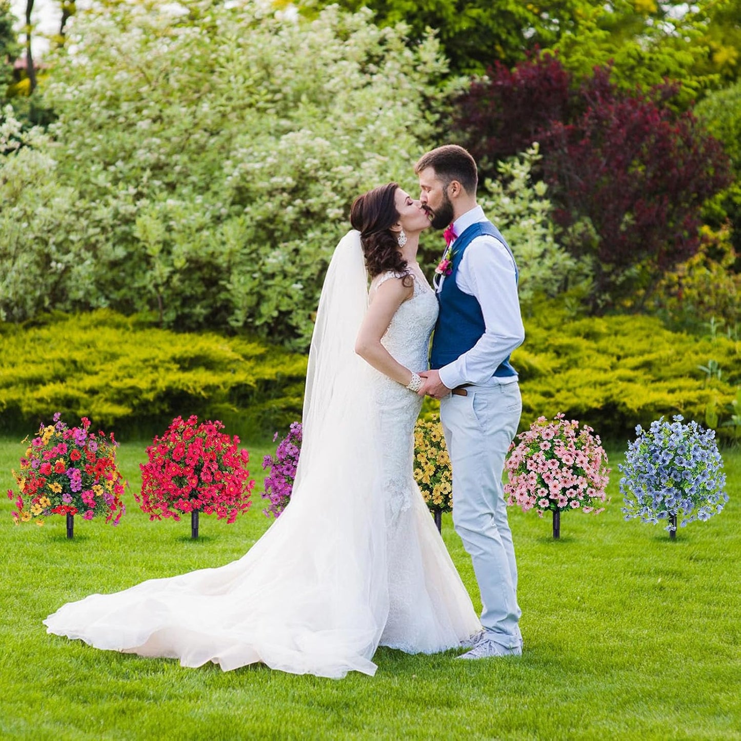 Last Day Promotion! 🔥Outdoor/Indoor UV Resistant & Waterproof Artificial Flower Decor 💐