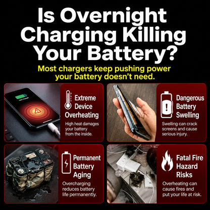 🏆50K+ SOLD!🔥2026 Fast 140W Charger with AI Smart Auto Power-off