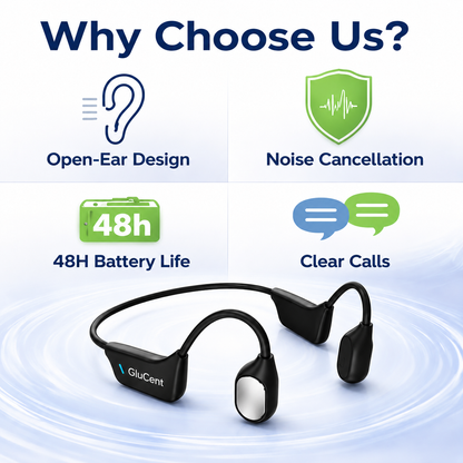 🔥 Final 2 Hours : Only Limited Stock Left🏆Pryxo™ Bone Conduction Smart Hearing Headphones （Mayo Clinic Recommended）